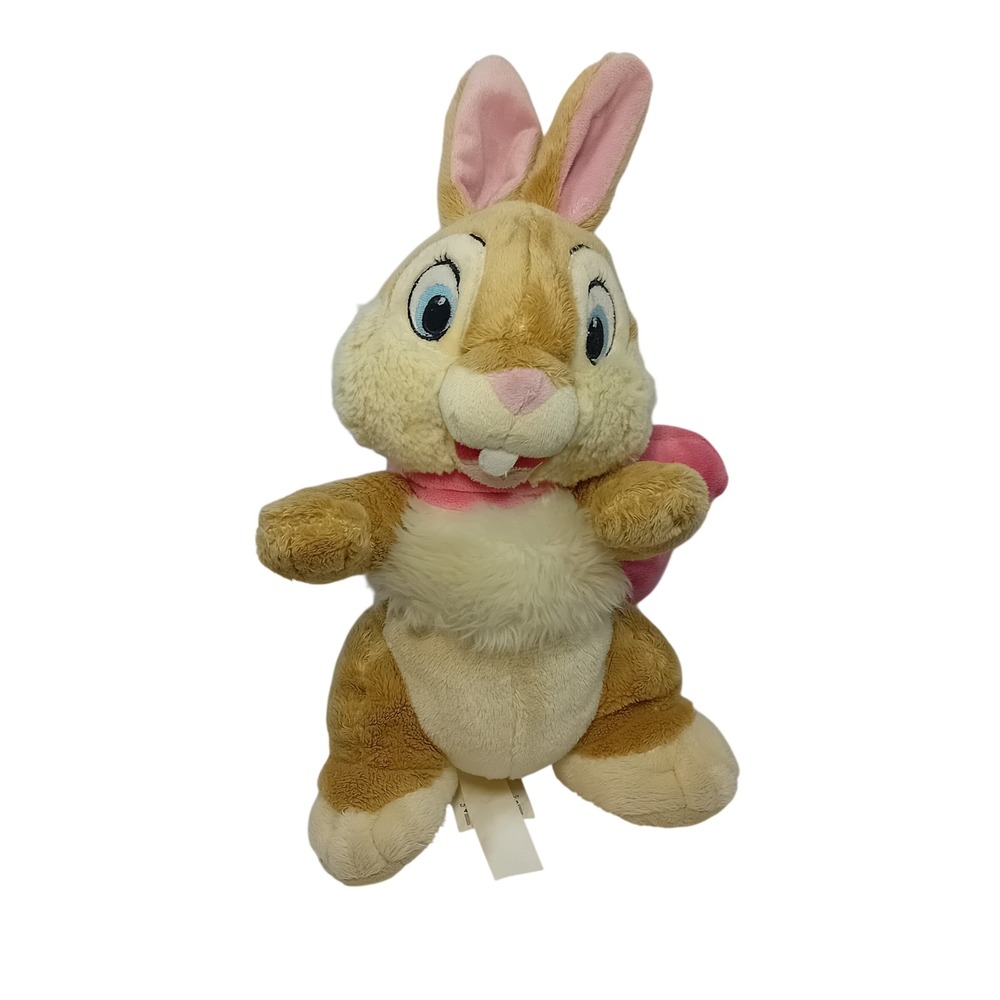 Disney Store Exclusive Modern Bambi Miss Bunny Thumper GF Easter Bow Plushie 11"